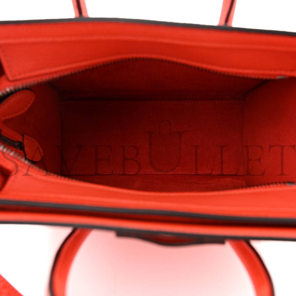 ce**e baby grained calfskin nano lU*gage red (20*20*10cm)