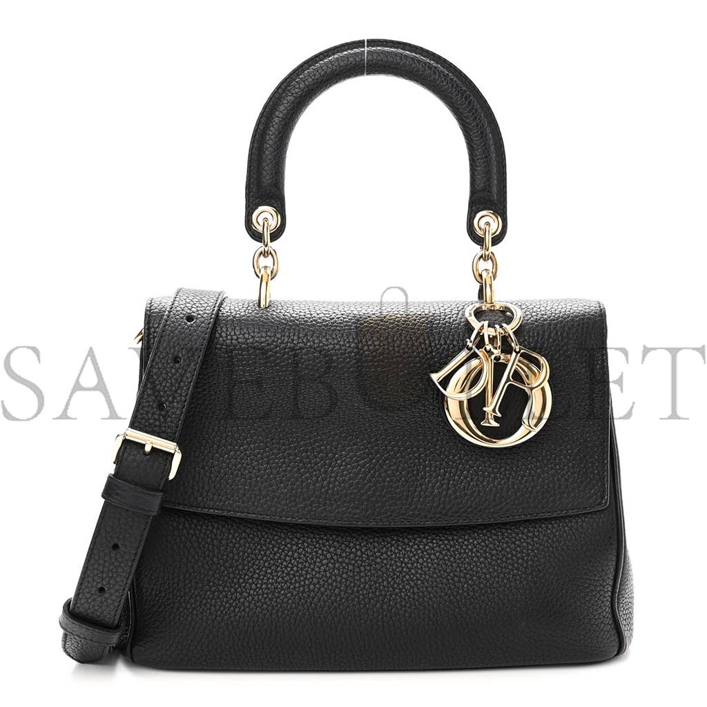D*or bullcalf small be D*or flap black fraise (27*20*12.7cm)